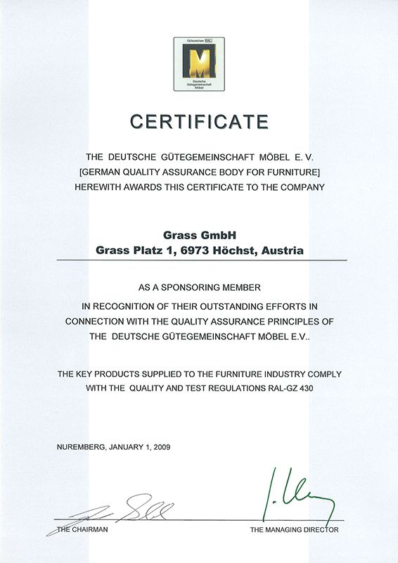 GAMMA FITTINGS zawiasy grass, zawiasy chemoodporne, zawiasy do